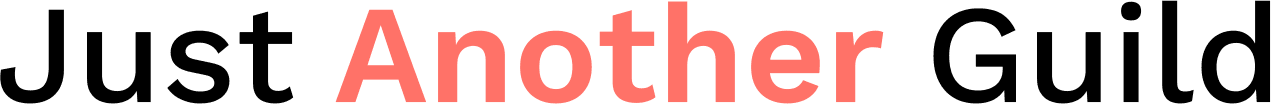 Wordmark of Just Another Guild