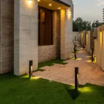 solar garden light in Pakistan used in 1 Kanal house